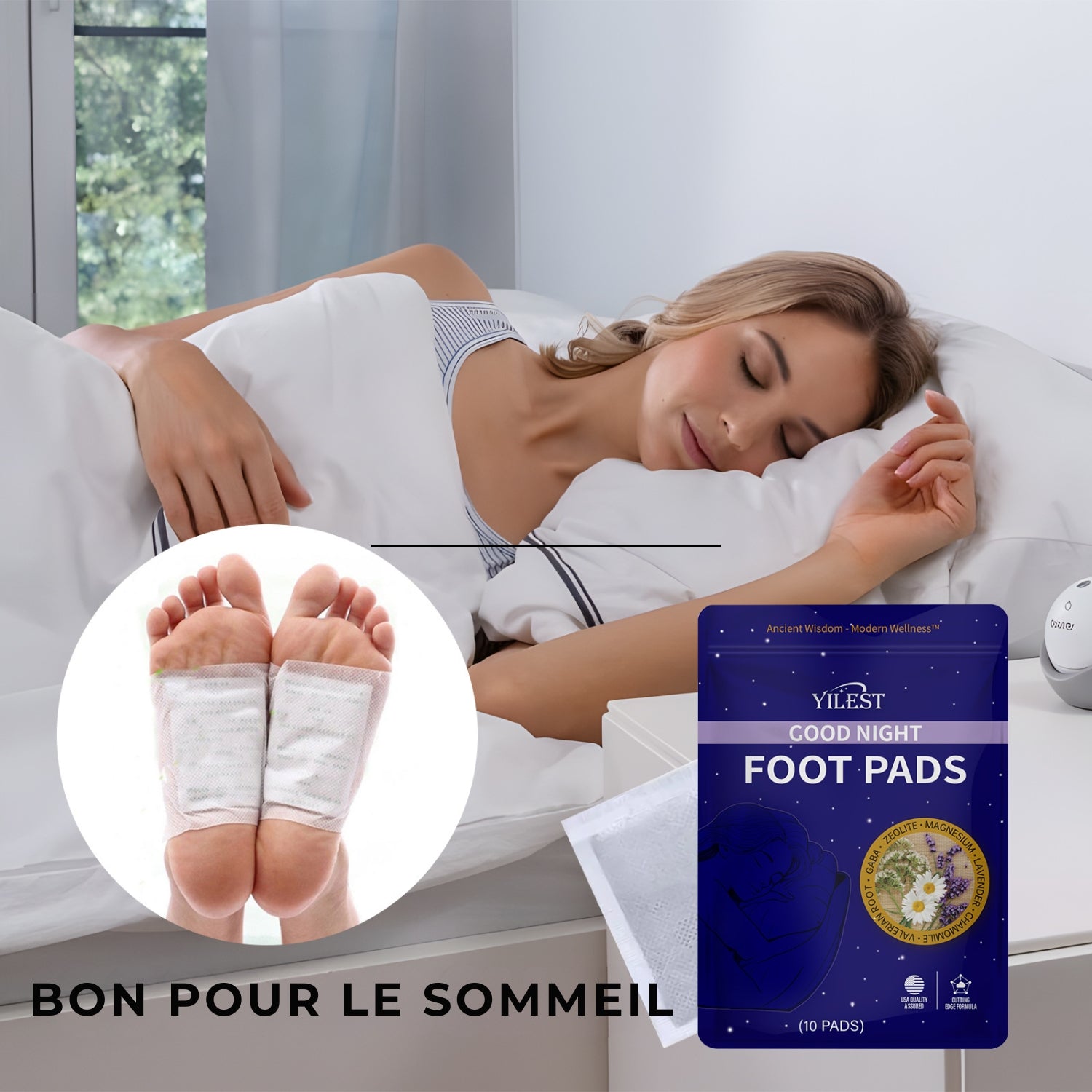 Sérénuit™ | Patchs Anti-Fatigue Nuit