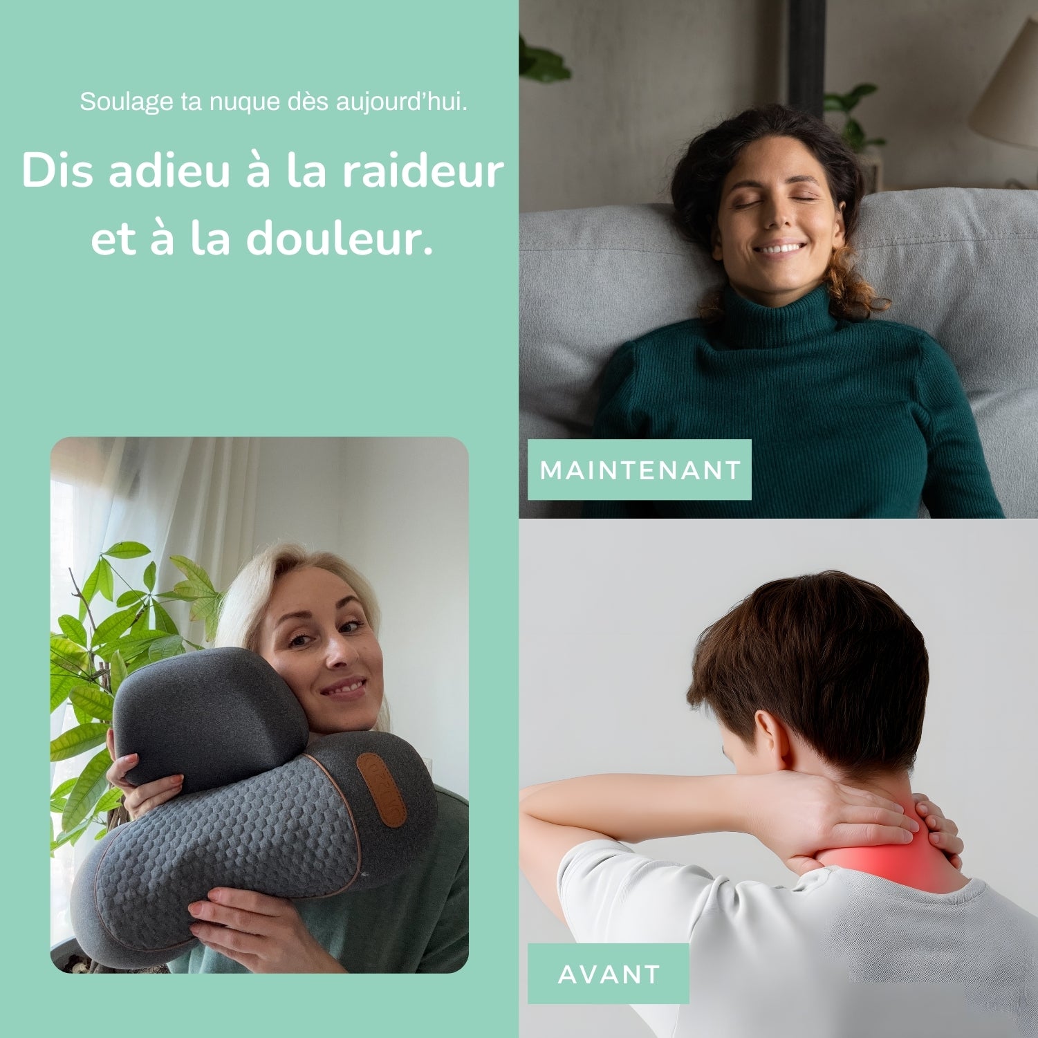 RELIEVE + | Coussin Thérapeutique Chauffant