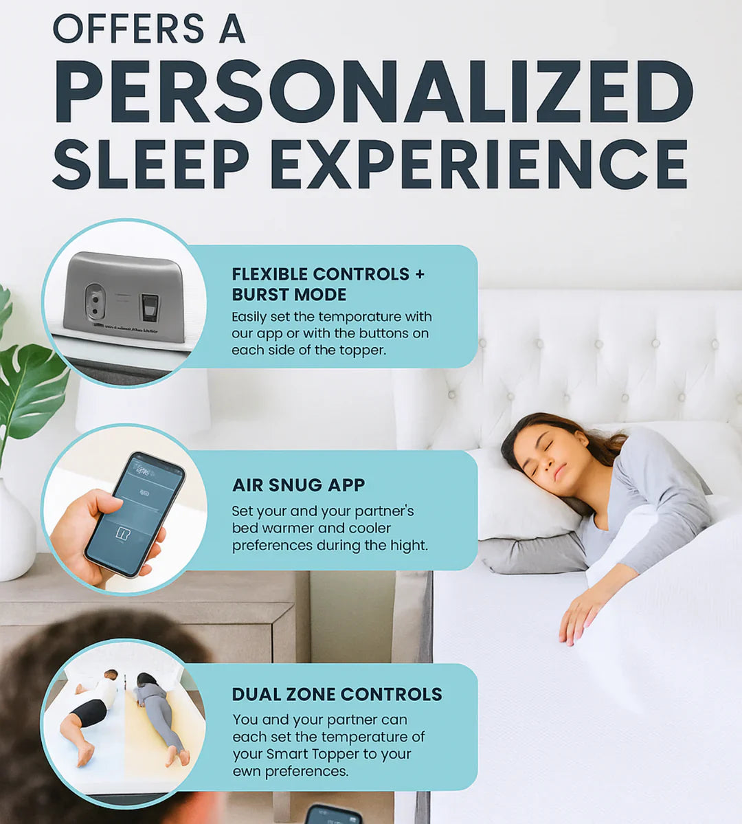 Dharma Sleep – Surmatelas Intelligent Rafraîchissant