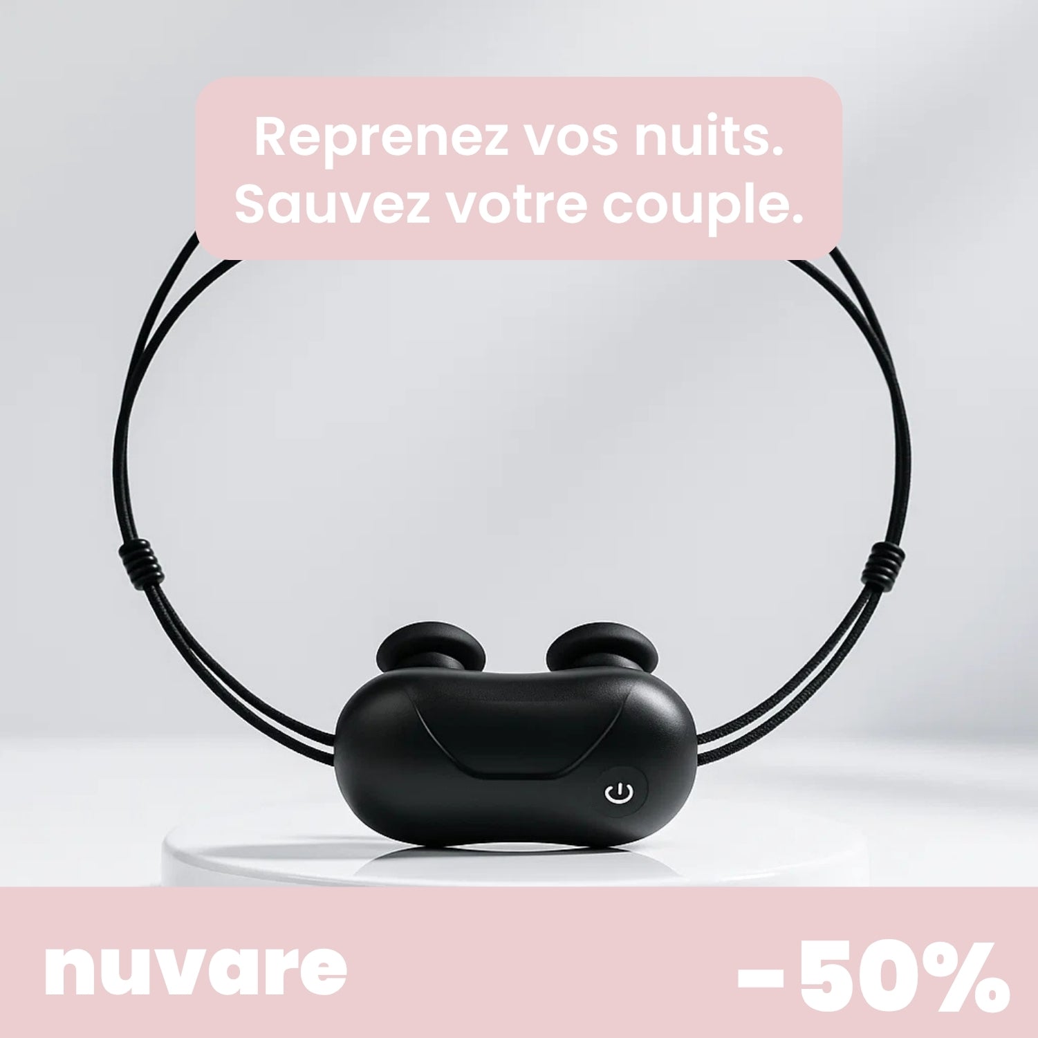 Nuvare | Appareil Intelligent Anti-Ronflements