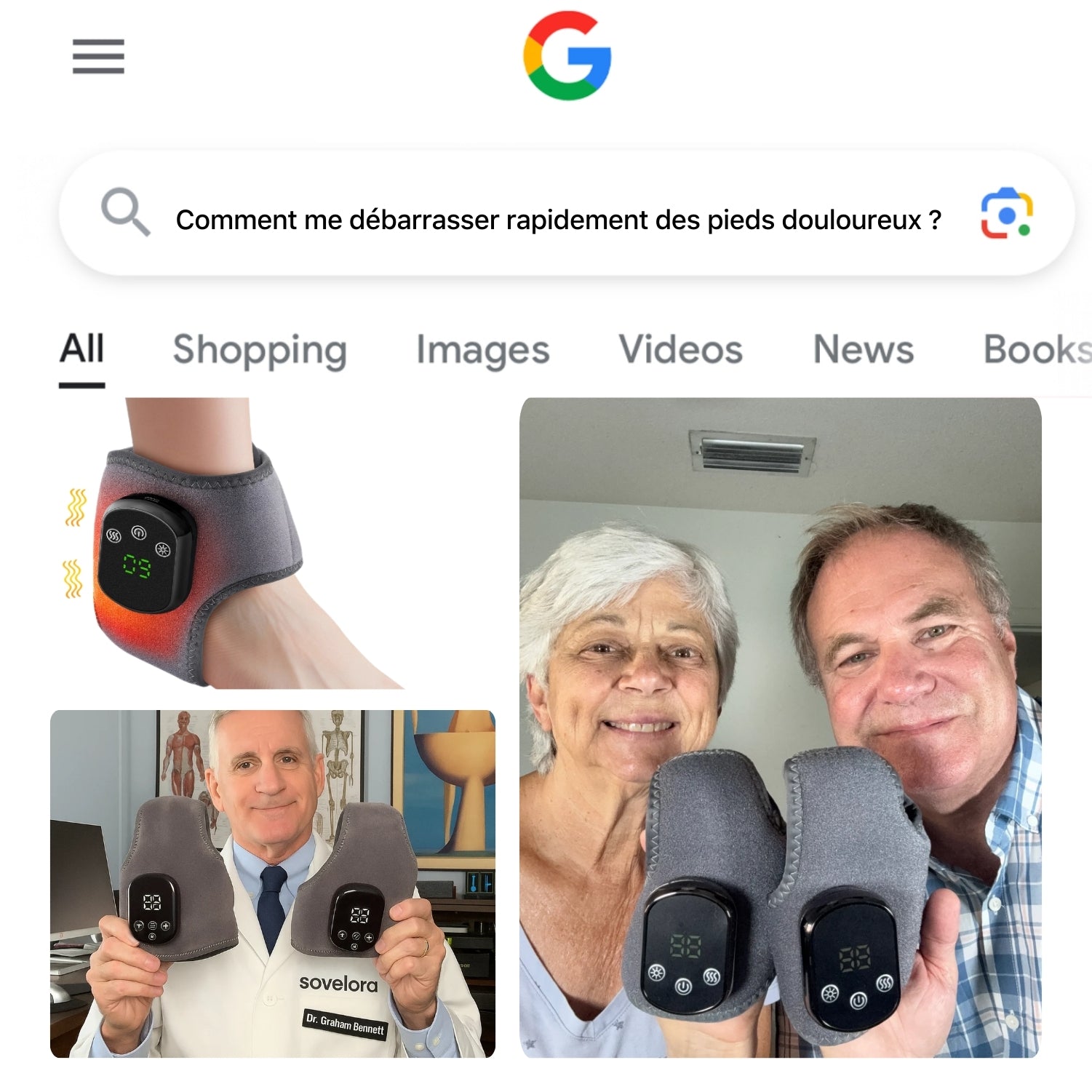 Nuvare | 3-en-1 Appareil De Massage Pour Les Pieds