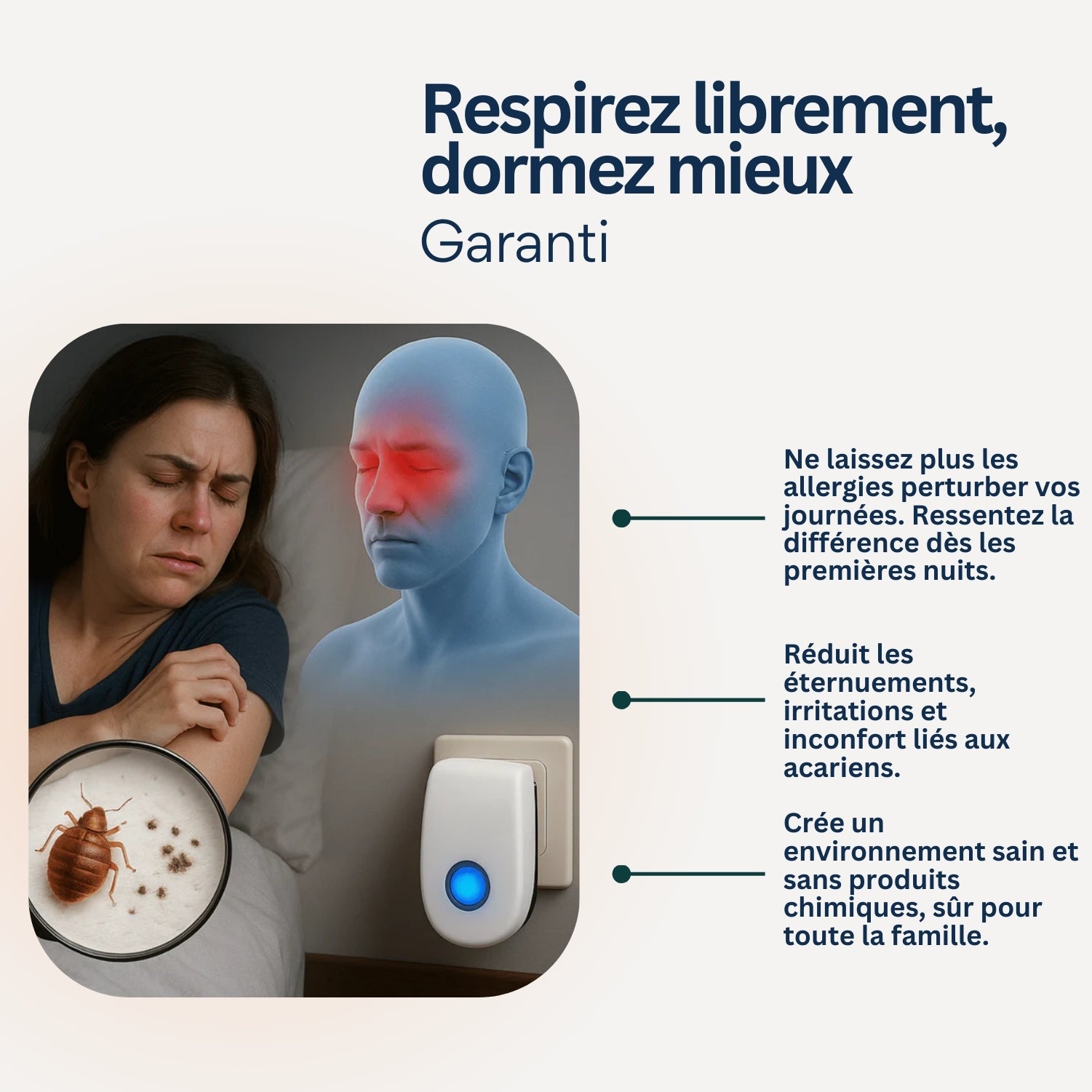 Nuvare | Appareil Anti-Allergie