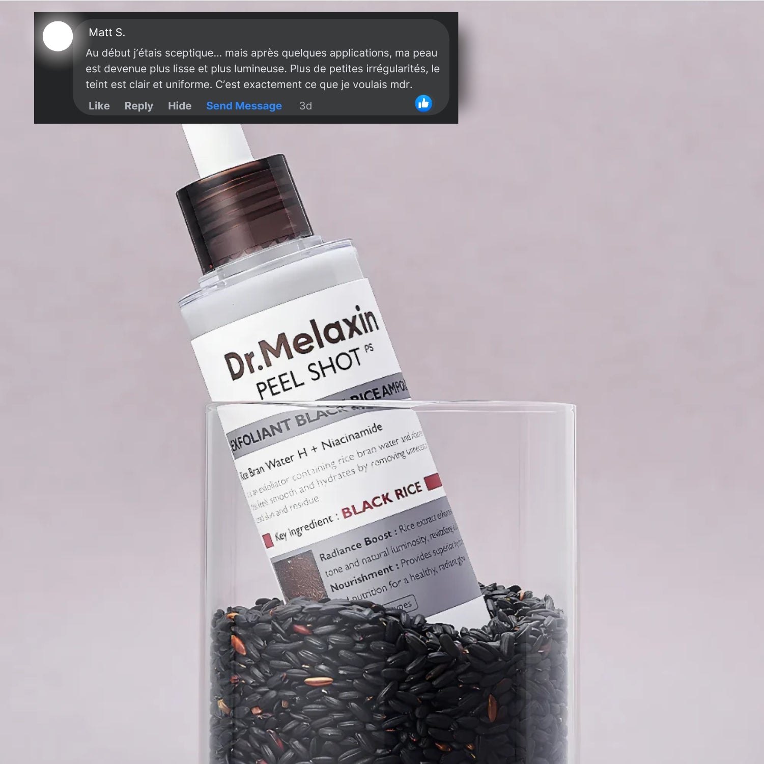 Dr Melaxin Peel Shot | Soin anti-points noirs