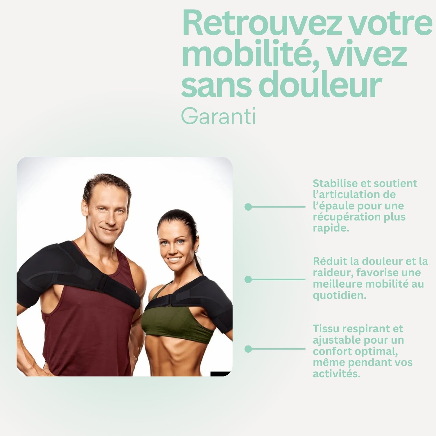 REKOVER + | Orthèse De Soutien Pour L'épaule