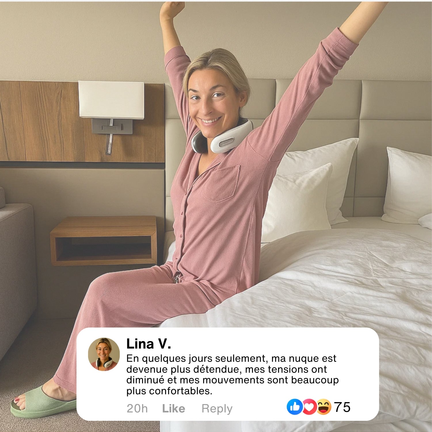Nuvare Cervical Heat & EMS Massager™
