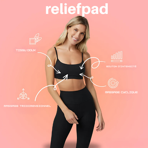 ReliefPad™ – Poitrine Raffermie. Rehaussement Naturel.