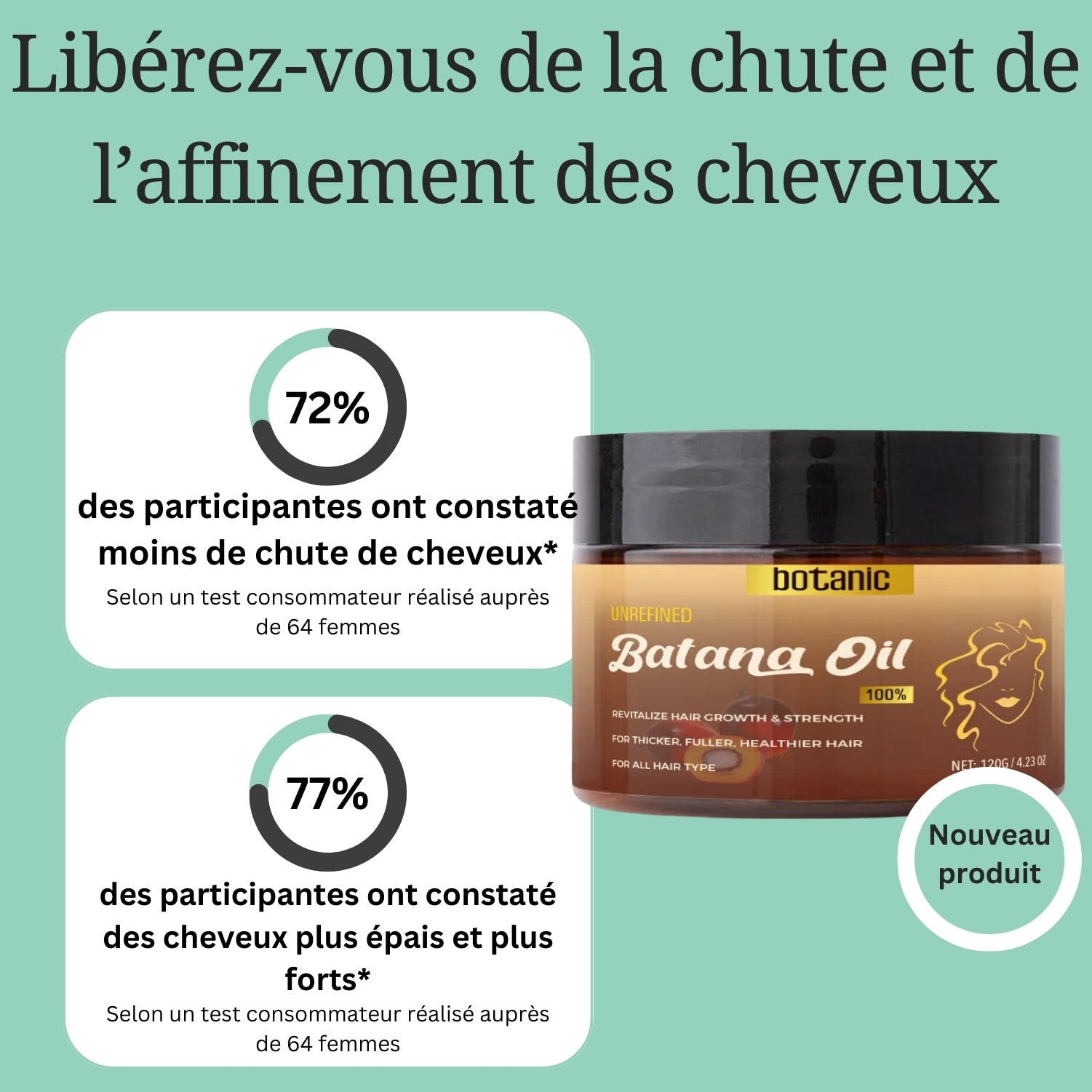 Batana Natural Hair Growth Oil
